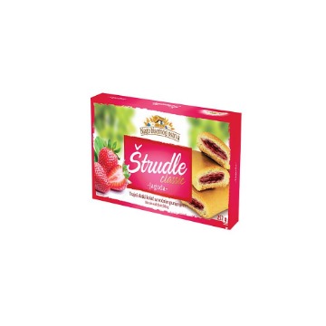 ΣΤΡΟΥΝΤΕΛΑΚΙ STRUDLE CLASSIC ΜΕ ΓΕΥΣΗ ΦΡΑΟΥΛΑ (6TMX)126g