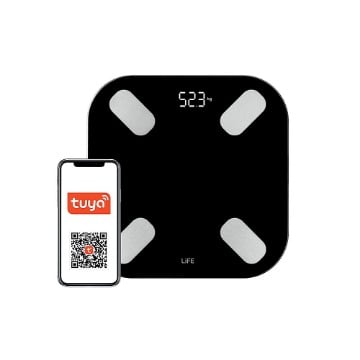 ΖΥΓΑΡΙΑ ΜΠΑΝΙΟΥ LIFE FIT SMART BT 280X280X20MM BLUETOOTH