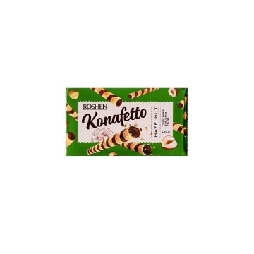 ROSHEN KONAFFETO ΠΟΥΡΑΚΙΑ 140gr. - (HAZELNUT CREAM)