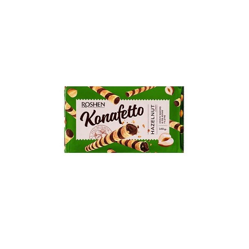 ROSHEN KONAFFETO ΠΟΥΡΑΚΙΑ 140gr. - (HAZELNUT CREAM)