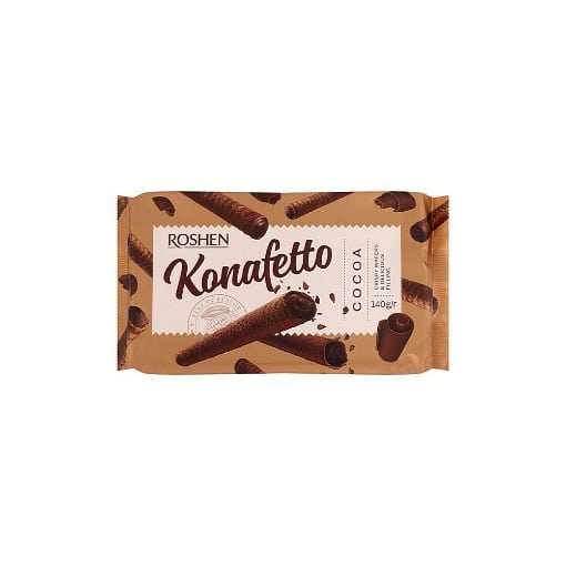 ROSHEN KONAFFETO ΠΟΥΡΑΚΙΑ 140gr. - (COCOA CREAM)
