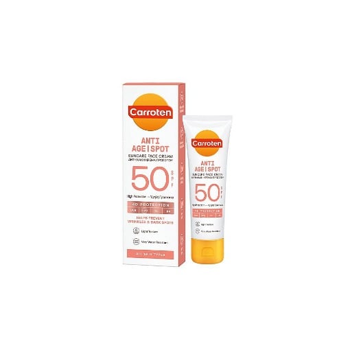 CARROTEN ΑΝΤΙΗΛΙΑΚΗ ΚΡΕΜΑ ΠΡΟΣΩΠΟΥ 50ml - (SPF 50)