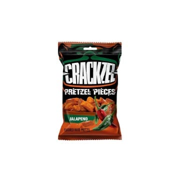 CRACKZEL MINI PRETZEL 80gr. - (JALAPENO)
