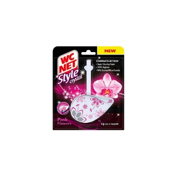 WC NET BLOCK 36,5gr. - (PINK FLOWERS)