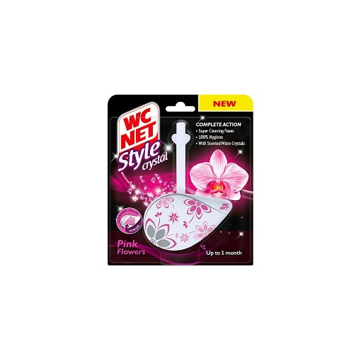 WC NET BLOCK 36,5gr. - (PINK FLOWERS)