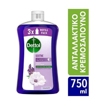 DETTOL ΑΝΤΑΛ/ΚΟ ΚΡΕΜΟΣΑΠΟΥΝΟ 750ml - (ΛΕΒΑΝΤΑ)