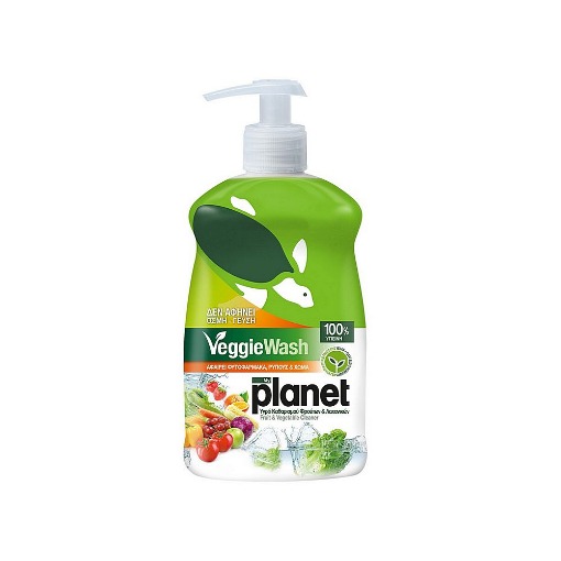 PLANET ΥΓΡΟ ΚΑΘΑΡΙΣΜΟΥ ΦΡΟΥΤΩΝ & ΛΑΧΑΝΙΚΩΝ 450ml