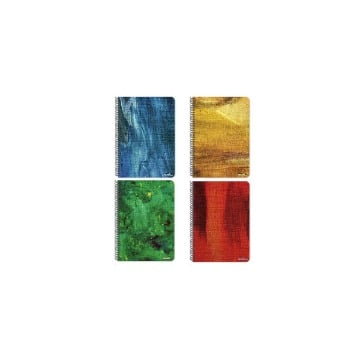 ΤΕΤΡΑΔΙΟ ΣΠΙΡΑΛ 17X25 MUST CANVAS 2 ΘΕΜΑΤΑ 60 ΦΥΛΛΑ 4 ΣXΕΔΙΑ