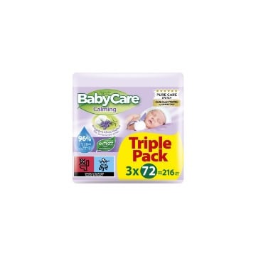 BABYCARE ΜΩΡΟΜΑΝΤΗΛΑ 3x72τεμ. - (CALMING)