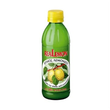 REAL LEMON ΧΥΜΟΣ ΛΕΜΟΝΙ 250ml Σ12 