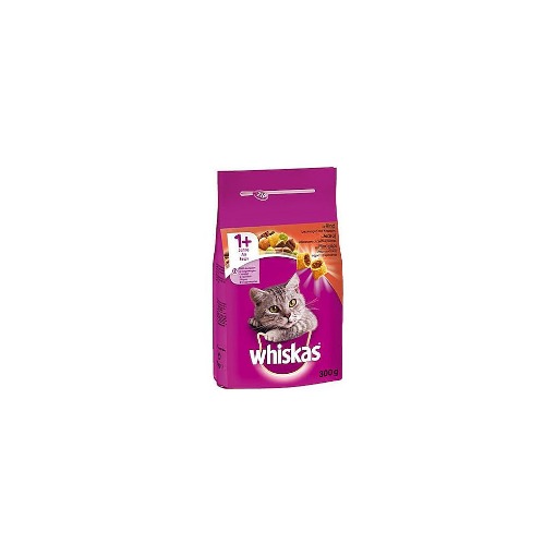 WHISKAS ΓΑΤΟΤΡΟΦΗ ΚΡΟΚΕΤΑ 300gr. - (MANZO)