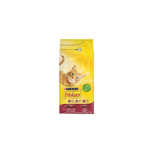 FRISKIES ΓΑΤΟΤΡΟΦΗ 2kg - (MANZO-POLLO-VERDURE)
