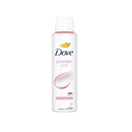 DOVE ΑΠΟΣΜΗΤΙΚΟ SPRAY 48h 150ml - (POWDER SOFT)