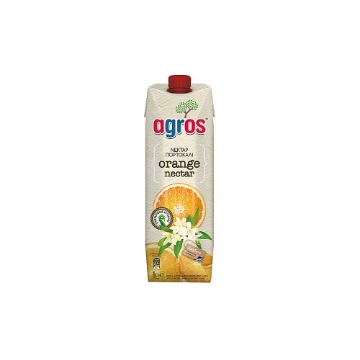 AGROS ΧΥΜΟΣ 1lit - (ΝΕΚΤΑΡ ΠΟΡΤΟΚΑΛΙ)