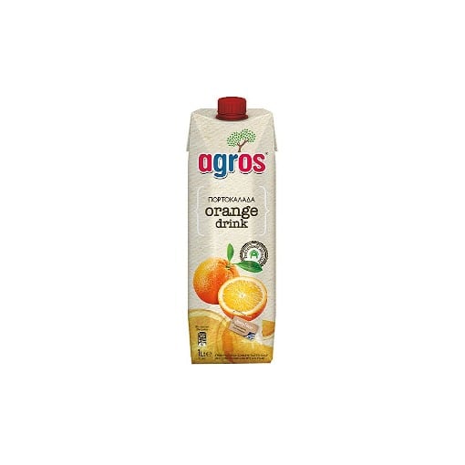 AGROS ΧΥΜΟΣ 1lit - (ΠΟΡΤΟΚΑΛΑΔΑ)