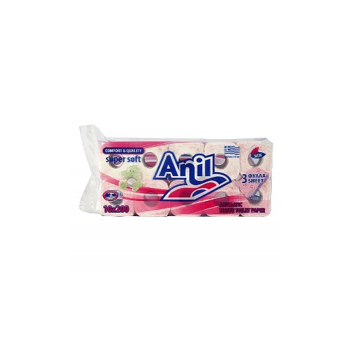 ANIL ΧΑΡΤΙ ΥΓΕΙΑΣ 3Φ - (ΑΡΩΜΑΤΙΚΟ) (110gr. x 10 ΡΟΛΛA)