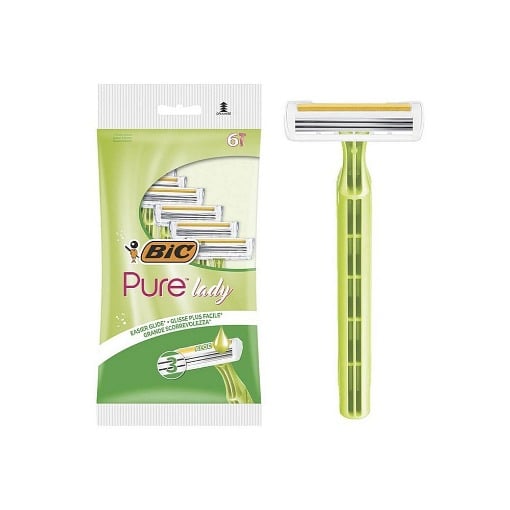 BIC ΞΥΡΑΦΑΚΙΑ PURE LADY ALOE VERA 6TMX