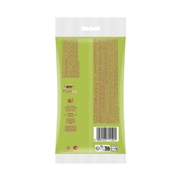 BIC ΞΥΡΑΦΑΚΙΑ PURE LADY ALOE VERA 6TMX