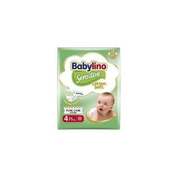 BABYLINO ΠΑΝΑ SENSITIVE No 4 (7-18kg) - (20τεμ.)