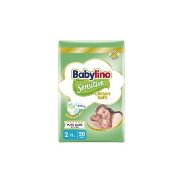 BABYLINO ΠΑΝΑ VALUE SENSITIVE No 2 (3-6kg) - (50τεμ.)