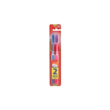 COLGATE ΟΔΟΝΤΟΒΟΥΡΤΣΑ (DOUBLE ACTION) (2τμχ)