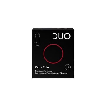 DUO ΠΡΟΦΥΛΑΚΤΙΚΑ EXTRA THIN (ΠΟΛΥ ΛΕΠΤΑ) 3ΤΜΧ