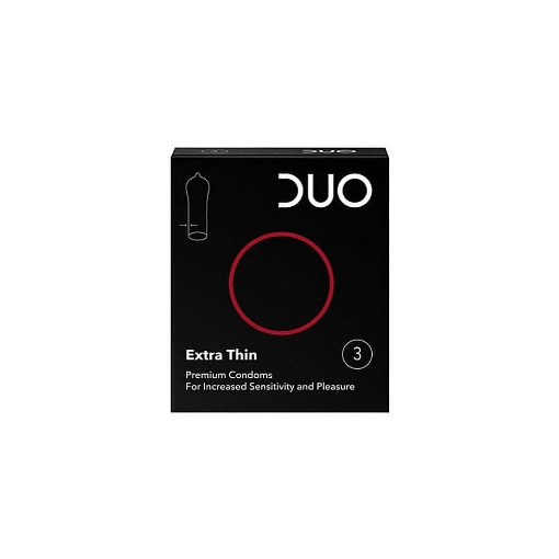 DUO ΠΡΟΦΥΛΑΚΤΙΚΑ EXTRA THIN (ΠΟΛΥ ΛΕΠΤΑ) 3ΤΜΧ