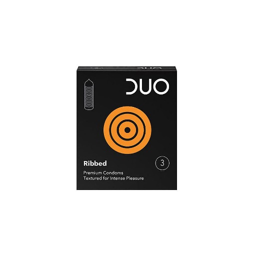 DUO RIBBED ΠΡΟΦΥΛΑΚΤΙΚΑ ΜΕ ΡΑΒΔΩΣΕΙΣ 3τμχ