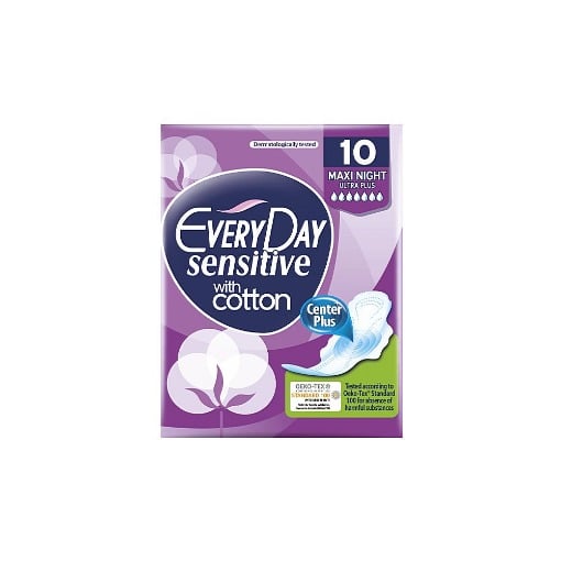 EVERY DAY SENENSITIVE  MAXI NIGHT 10τεμ. - (1837Δ) ΣΕΡΒΙΕΤΑ