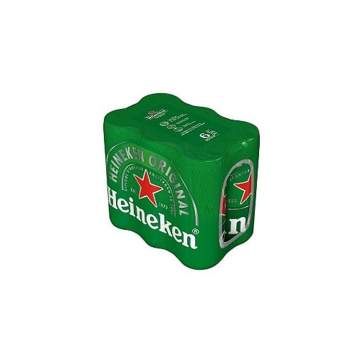 HEINEKEN ΜΠΥΡΑ ΚΟΥΤΙ 330ml - (6 PACK)