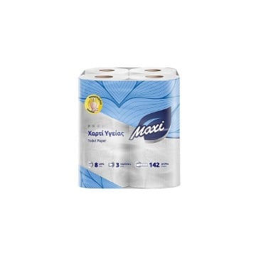 MAXI ΧΑΡΤΙ ΥΓΕΙΑΣ 2φυλλο ΛΕΙΟ (2x150gr.)