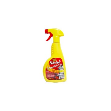 NOVEL ΥΓΡΟ ΚΑΘΑΡΙΣΤΙΚΟ SPRAY ΛΙΠΗ-ΛΑΔΙΑ 500ml - (+ 100ml ΔΩΡΟ)