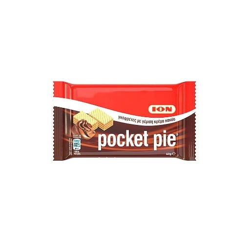 POCKET PIE ΓΕΥΣΗ ΣΟΚΟΛΑΤΑ (10x60gr.)  - (ΚΟΥΤΙ) (8418)