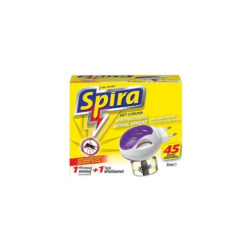 SPIRA YELLOW ΥΓΡΟ REFILL + ΣΥΣΚΕΥΗ ΣΕΤ