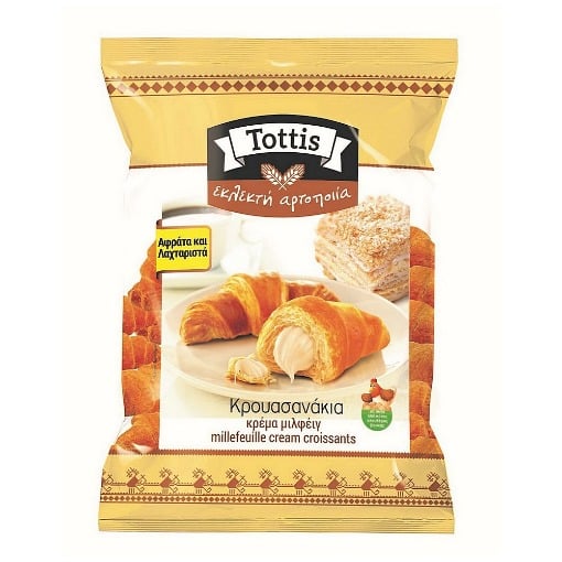 TOTTIS ΚΡΟΥΑΣΑΝΑΚΙΑ ΜΙΛΦΕϊΓ 300gr -0,30€