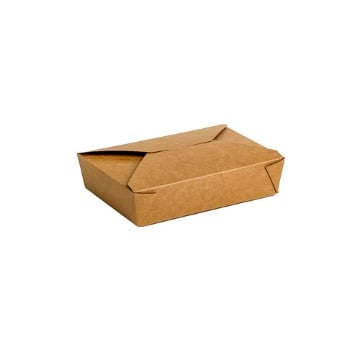 KRAFT DELIVERY BOX No 2 - (50τεμ.) (21x15x4,8cm)