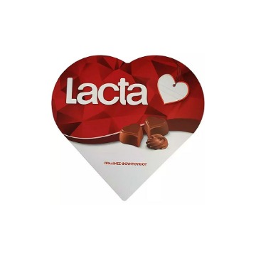LACTA ΣΟΚΟΛΑΤΑ 165gr. - (ΜΕΓΑΛΗ ΚΑΡΔΙΑ) (ΚΑΣΕΤΙΝΑ)