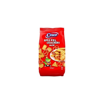 CROCO CRACKERS 500gr. - (BREZEL MIX)