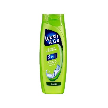 WASH & GO SHAMPOO 2in1 400ml - (CLASSIC)