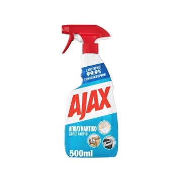 AJAX SPRAY ΑΠΟΛΥΜΑΝΤΙΚΟ ΧΩΡΙΣ ΧΛΩΡΙΟ 500ml