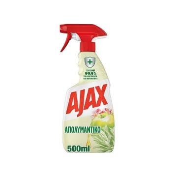 AJAX ΑΠΟΛΥΜΑΝΤΙΚΟ ΜΕ ΑΙΘΕΡΑΙΑ ΕΛΑΙΑ ΑΝΘΗ ΜΗΛΙΑΣ 500ml Σ12 