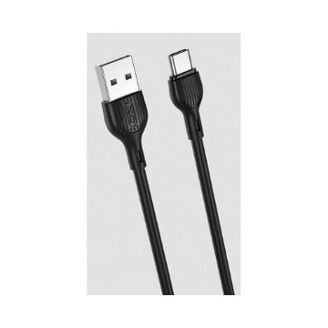 XO NB200  ΚΑΛΩΔΙΟ ΦΟΡΤΙΣΗΣ 2.1A TYPE-C 1m ΜΑΥΡΟ
